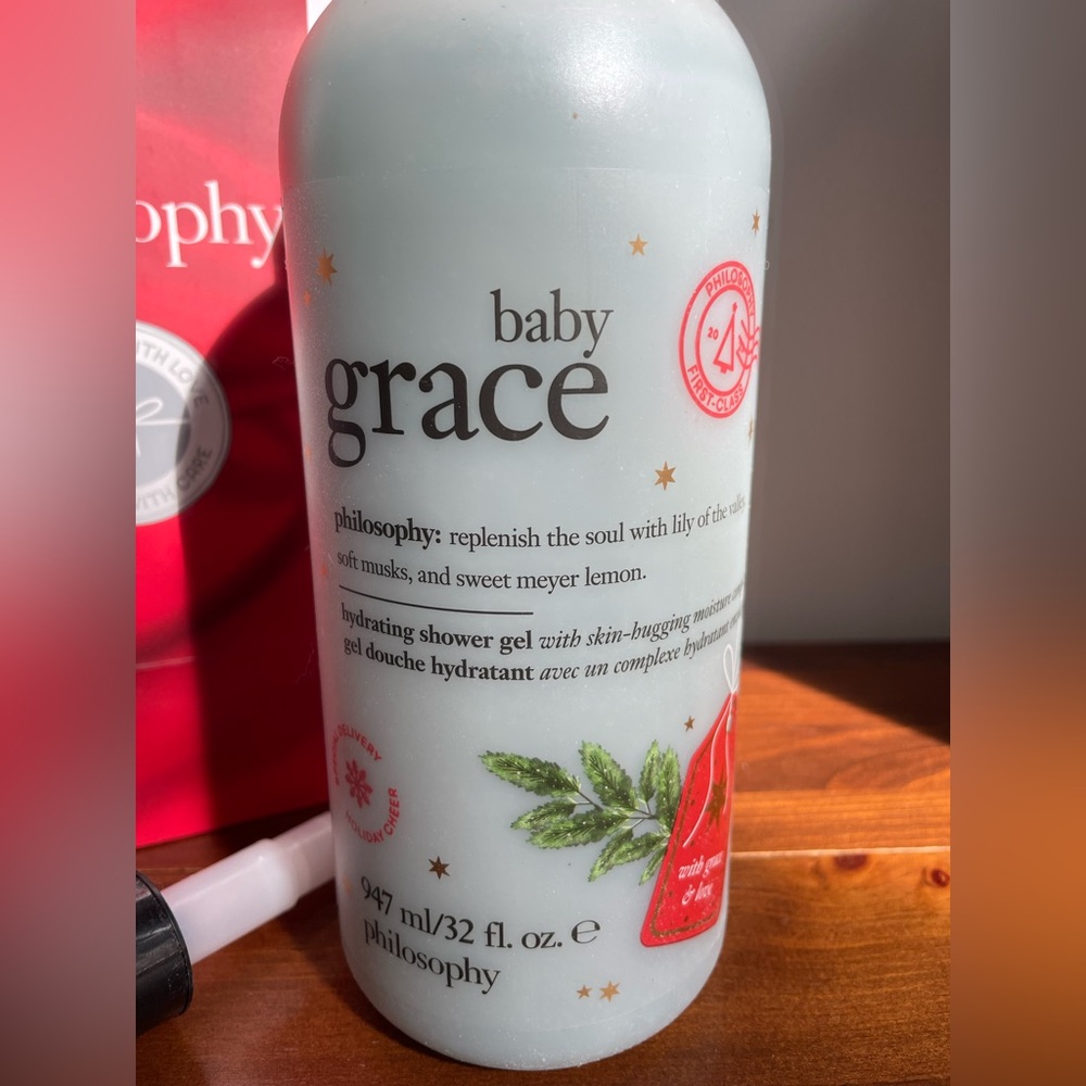 New Philosophy 32 fl. oz. Baby Grace Hydrating Shower Gel - Picture 2 of 4